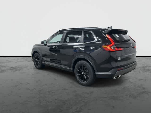2025 Honda CR-V Hybrid Sport-L Crystal Black Pearl at Beck & Masten Kia