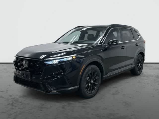 2025 Honda CR-V Hybrid Sport-L Crystal Black Pearl at Beck & Masten Kia