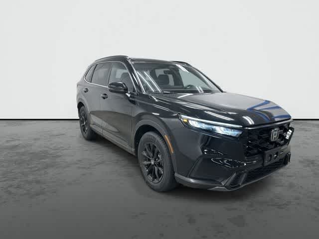 2025 Honda CR-V Hybrid Sport-L Crystal Black Pearl at Beck & Masten Kia