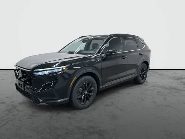 2025 Honda CR-V Hybrid Sport-L Crystal Black Pearl at Beck & Masten Kia