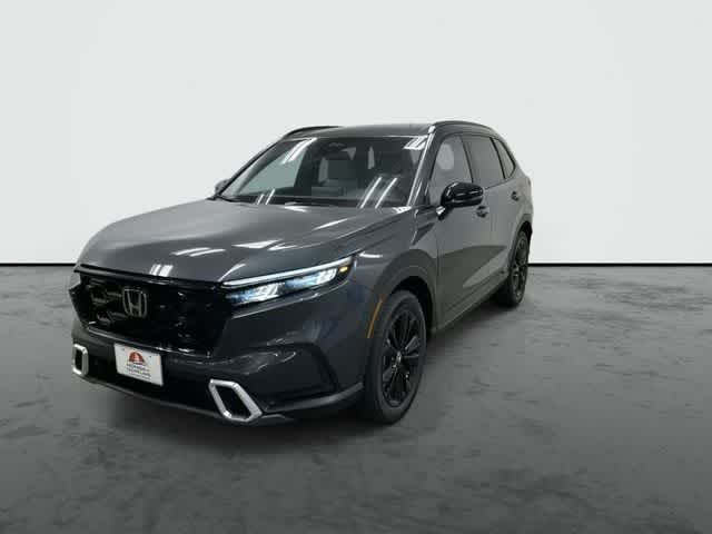 2026 Honda CR-V Hybrid Sport Touring Meteorite Gray Metallic at Honda of Clear Lake