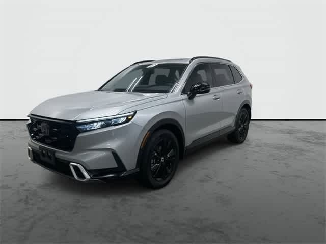 2024 Honda CR-V Hybrid Sport Touring Lunar Silver Metallic at AutoNation USA Katy