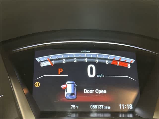 2019 Honda CR-V Touring Platinum White Pearl at Tomball Chrysler Dodge Jeep Ram