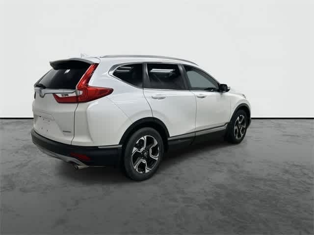 2019 Honda CR-V Touring Platinum White Pearl at Tomball Chrysler Dodge Jeep Ram