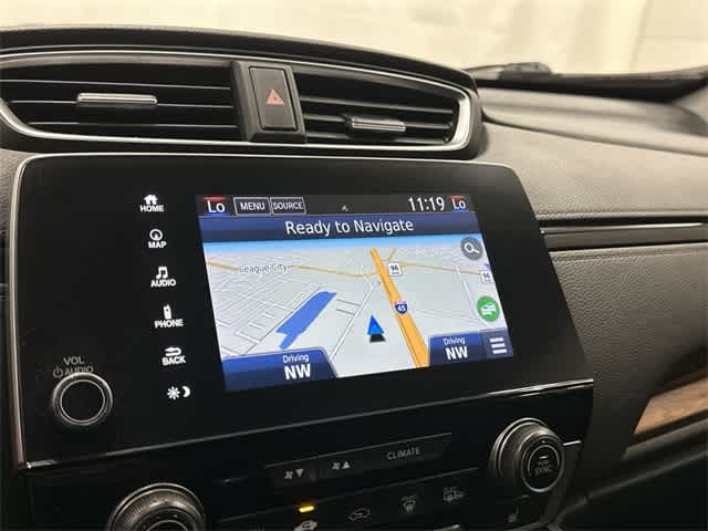 2019 Honda CR-V Touring Platinum White Pearl at Tomball Chrysler Dodge Jeep Ram