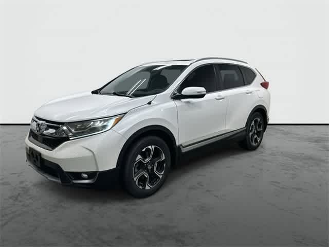 2019 Honda CR-V Touring Platinum White Pearl at Tomball Chrysler Dodge Jeep Ram