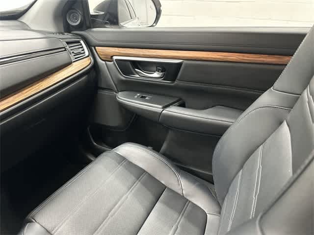 2019 Honda CR-V Touring Platinum White Pearl at Tomball Chrysler Dodge Jeep Ram