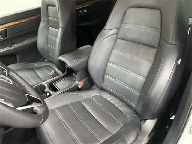 2019 Honda CR-V Touring Platinum White Pearl at Tomball Chrysler Dodge Jeep Ram