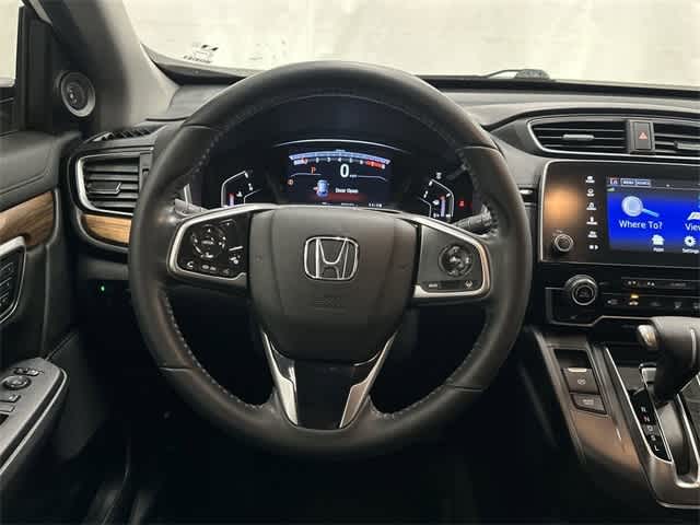 2019 Honda CR-V Touring Platinum White Pearl at Tomball Chrysler Dodge Jeep Ram
