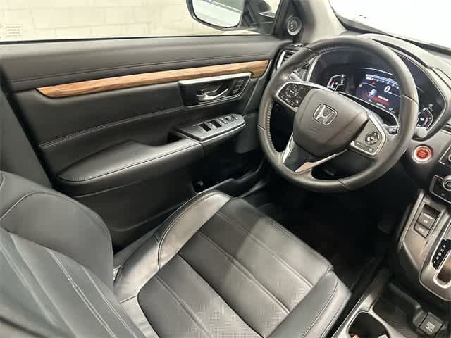 2019 Honda CR-V Touring Platinum White Pearl at Tomball Chrysler Dodge Jeep Ram