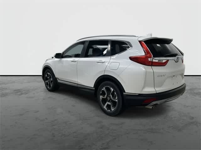 2019 Honda CR-V Touring Platinum White Pearl at Tomball Chrysler Dodge Jeep Ram