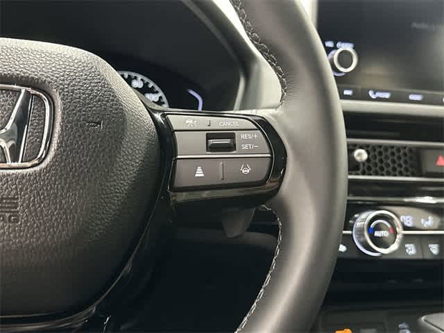 2025 Honda Civic Hatchback Hybrid Sport Sand Dune Pearl at Honda of Clear Lake