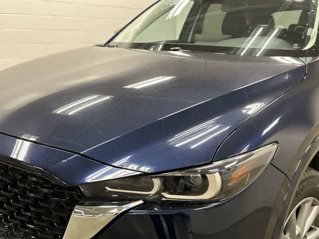 2025 Mazda CX-5 2.5 S Select Package Deep Crystal Blue Mica at Texan GMC Buick