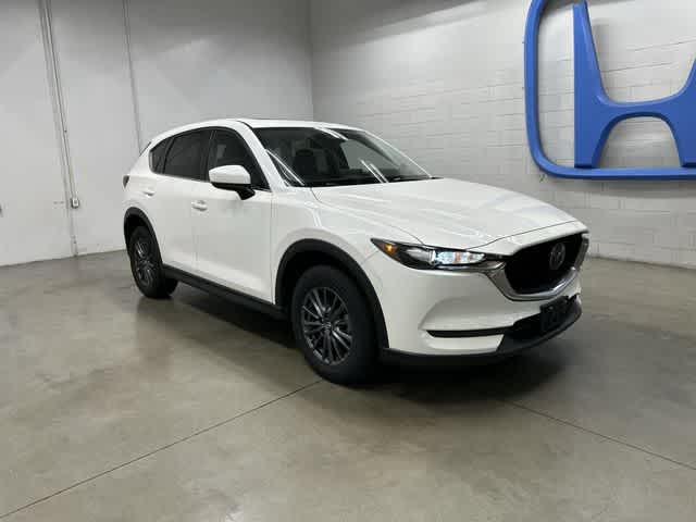 2021 Mazda CX-5 Touring Snowflake White Pearl Mica at AutoNation USA Houston