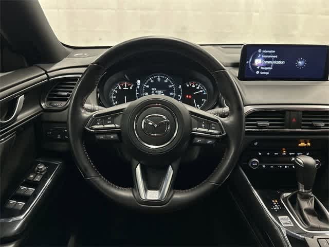 2023 Mazda CX-9 Carbon Edition Polymetal Gray Metallic at AutoNation Chrysler Jeep Dodge Ram Spring