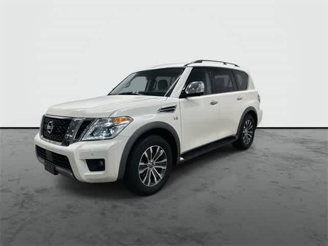2020 Nissan Armada SL Pearl White Tricoat at Lexus of Clear Lake