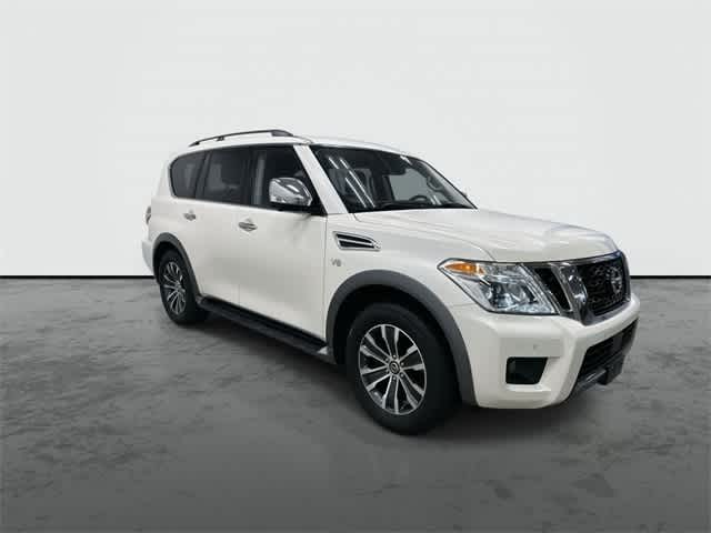2020 Nissan Armada SL Pearl White Tricoat at Lexus of Clear Lake