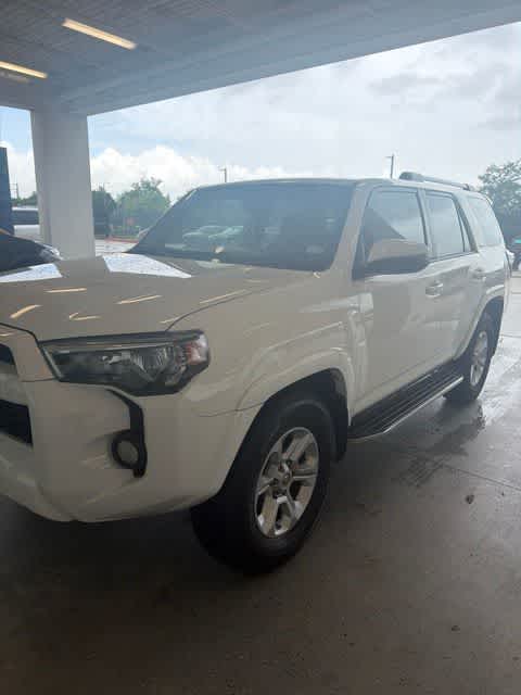 2019 Toyota 4Runner SR5 Super White at AutoNation USA Houston