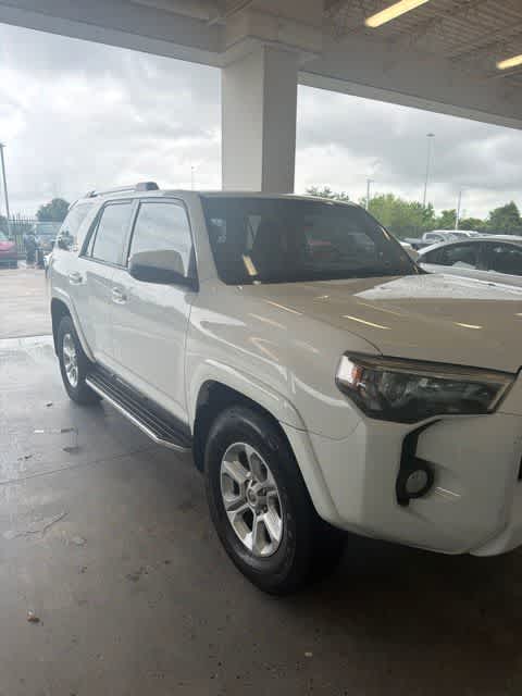 2019 Toyota 4Runner SR5 Super White at AutoNation USA Houston