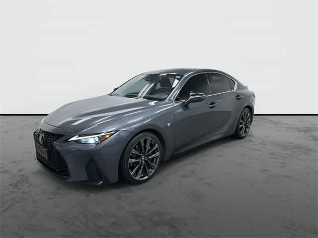 2021 Lexus IS F SPORT  Cloudburst Gray at AutoNation Chrysler Jeep Dodge Ram Spring