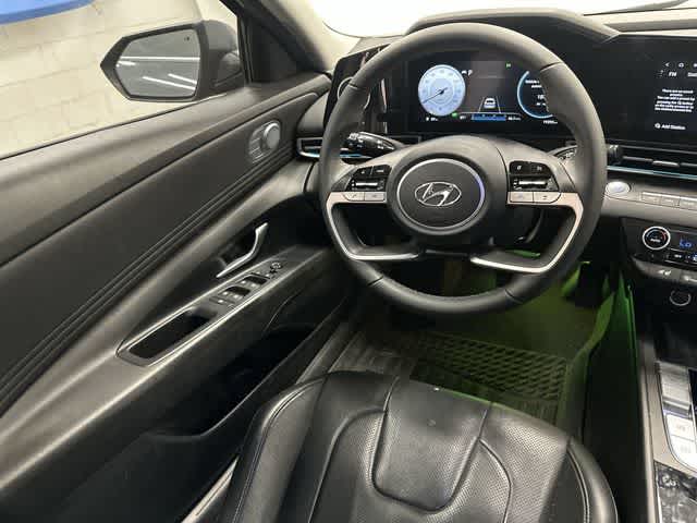 2023 Hyundai Elantra Hybrid Limited Electric Shadow at Sterling McCall Nissan