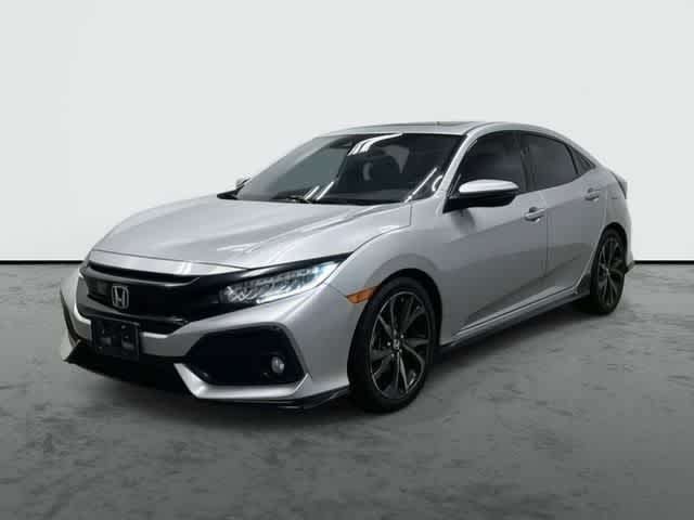 2018 Honda Civic Hatchback Sport Touring Lunar Silver Metallic at Texan GMC Buick