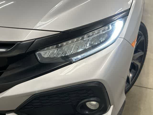 2018 Honda Civic Hatchback Sport Touring Lunar Silver Metallic at Texan GMC Buick