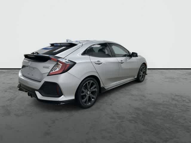 2018 Honda Civic Hatchback Sport Touring Lunar Silver Metallic at Texan GMC Buick
