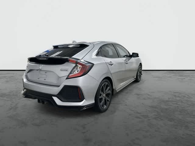 2018 Honda Civic Hatchback Sport Touring Lunar Silver Metallic at Texan GMC Buick