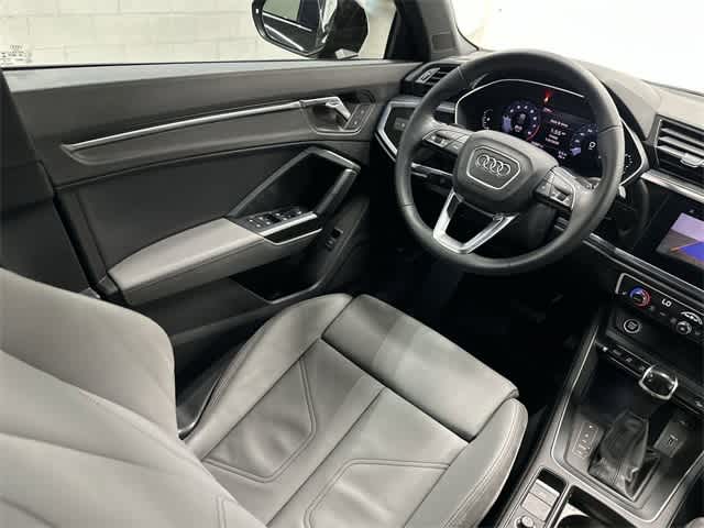 2021 Audi Q3 S line Premium Mythos Black Metallic at Tomball Ford