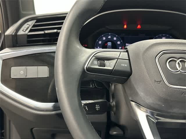 2021 Audi Q3 S line Premium Mythos Black Metallic at Tomball Ford