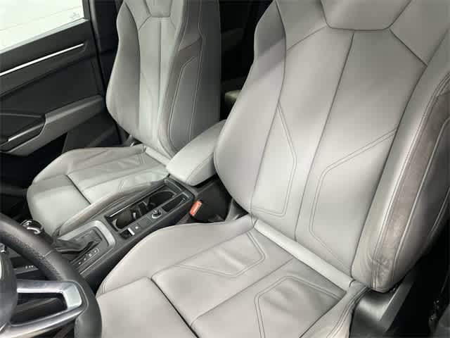 2021 Audi Q3 S line Premium Mythos Black Metallic at Tomball Ford