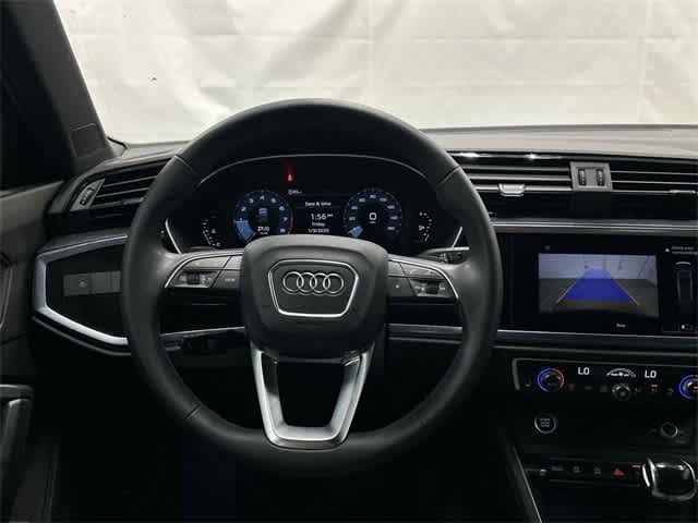 2021 Audi Q3 S line Premium Mythos Black Metallic at Tomball Ford