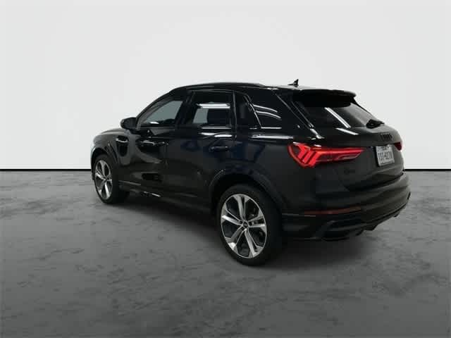 2021 Audi Q3 S line Premium Mythos Black Metallic at Tomball Ford