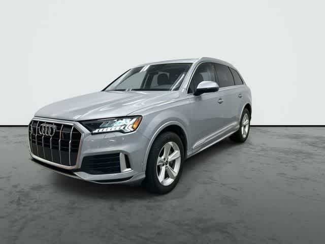 2024 Audi Q7 Premium Plus Satellite Silver Metallic at Friendly Ford Crosby