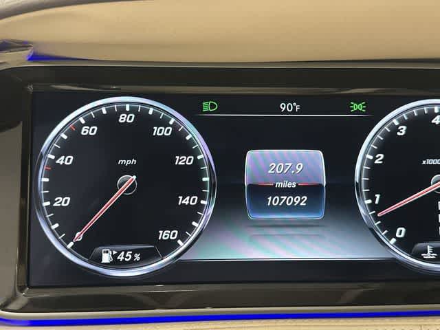 2015 Mercedes-Benz S 550 S 550 designo Diamond White at Auto Boutique Texas