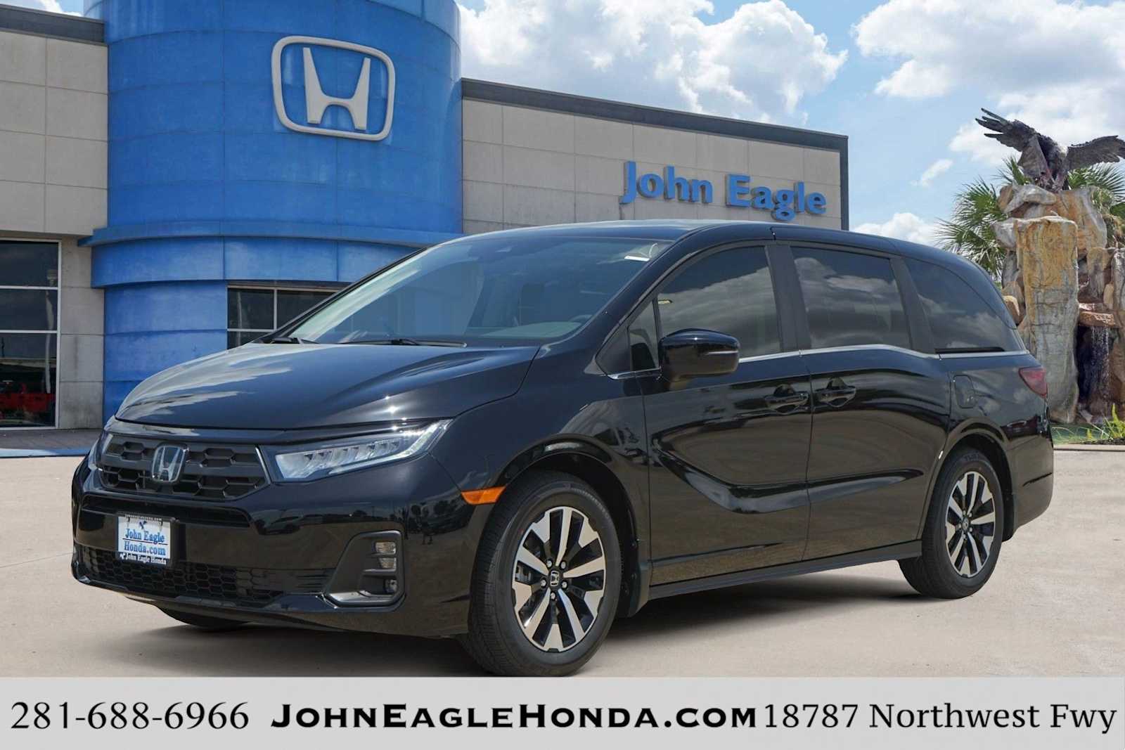 Crystal Black Pearl 2026 Honda Odyssey Minivan Front-Wheel Drive Automatic