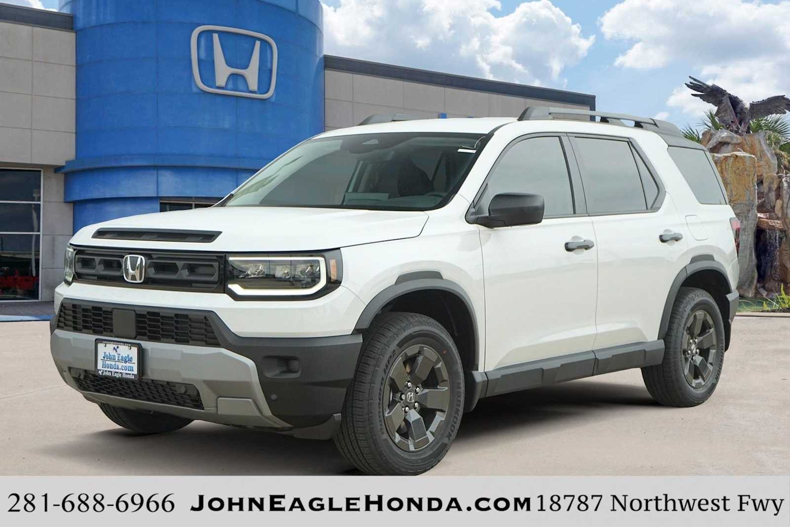 Platinum White Pearl 2026 Honda Passport SUV / Crossover All-Wheel Drive Automatic