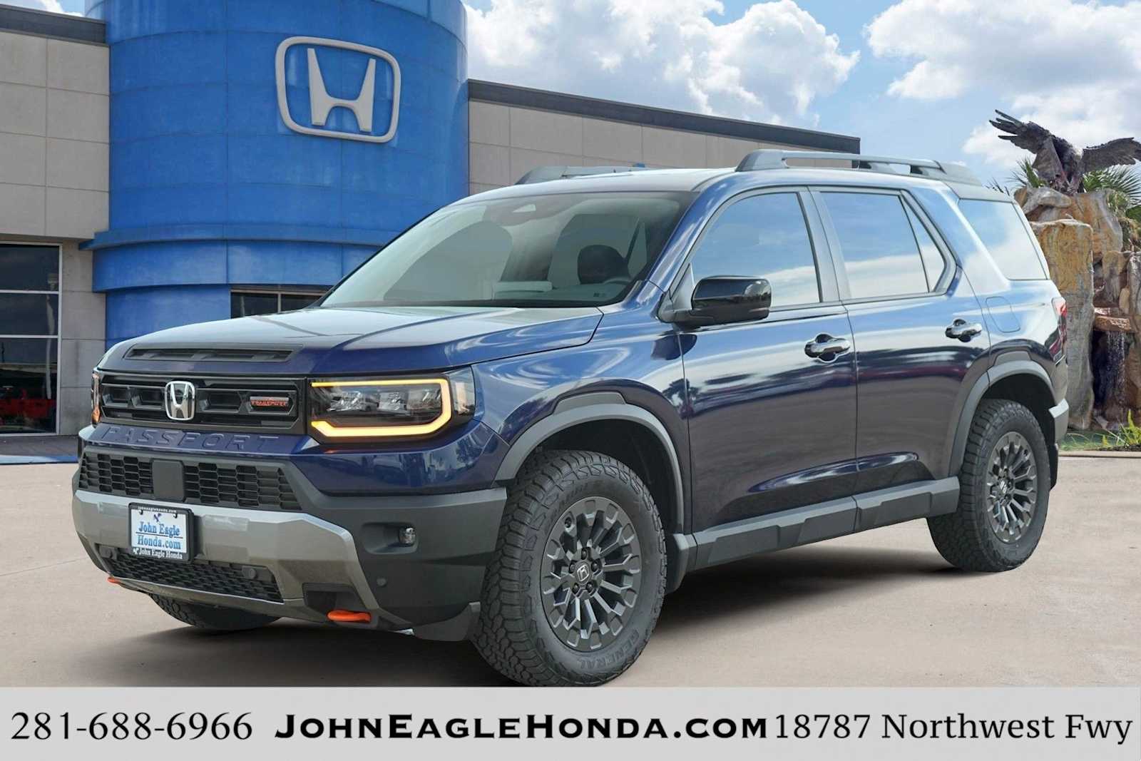 Black (Obsidian Blue Pearl) 2026 Honda Passport SUV / Crossover All-Wheel Drive Automatic