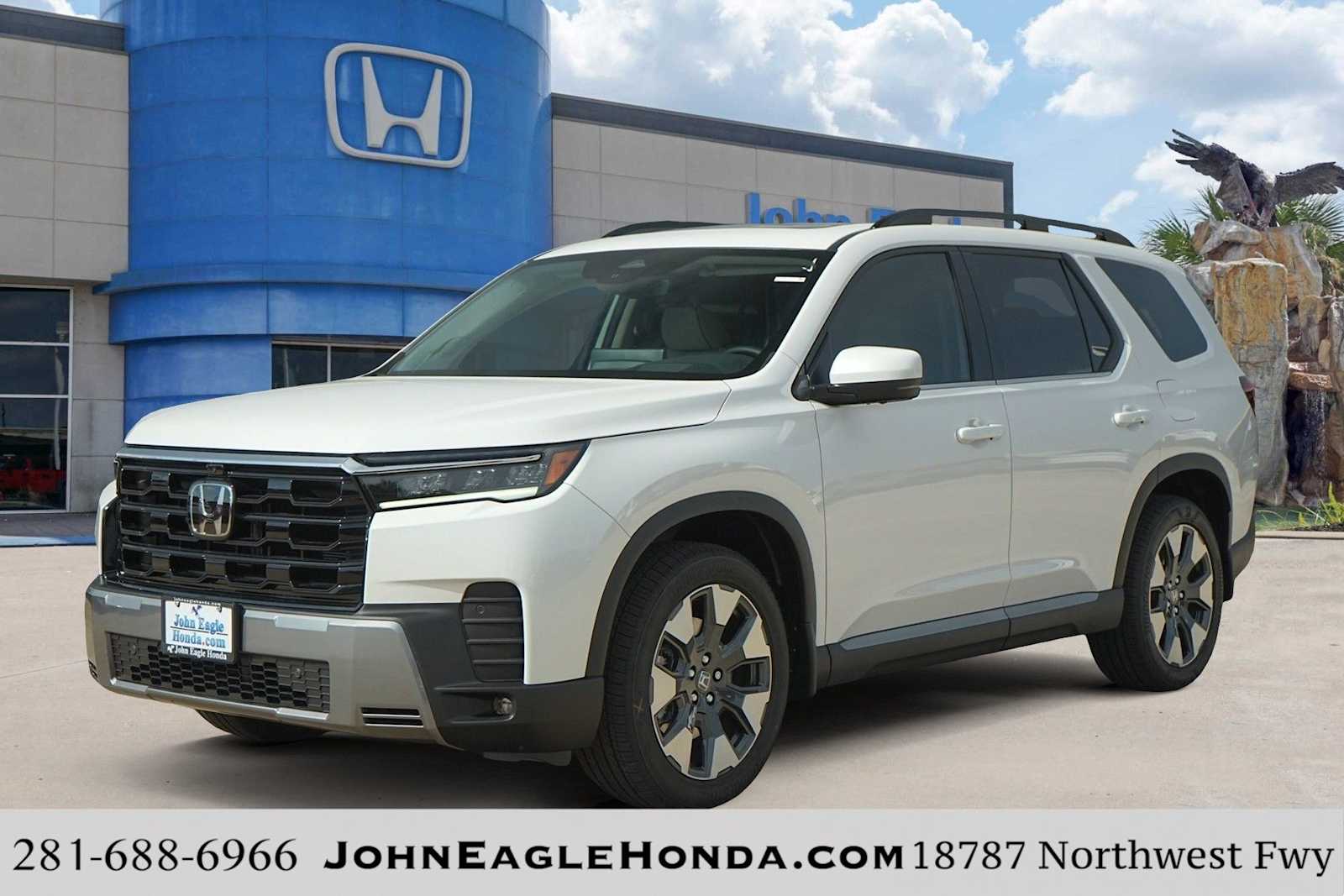 Platinum White Pearl 2026 Honda Pilot SUV / Crossover All-Wheel Drive Automatic