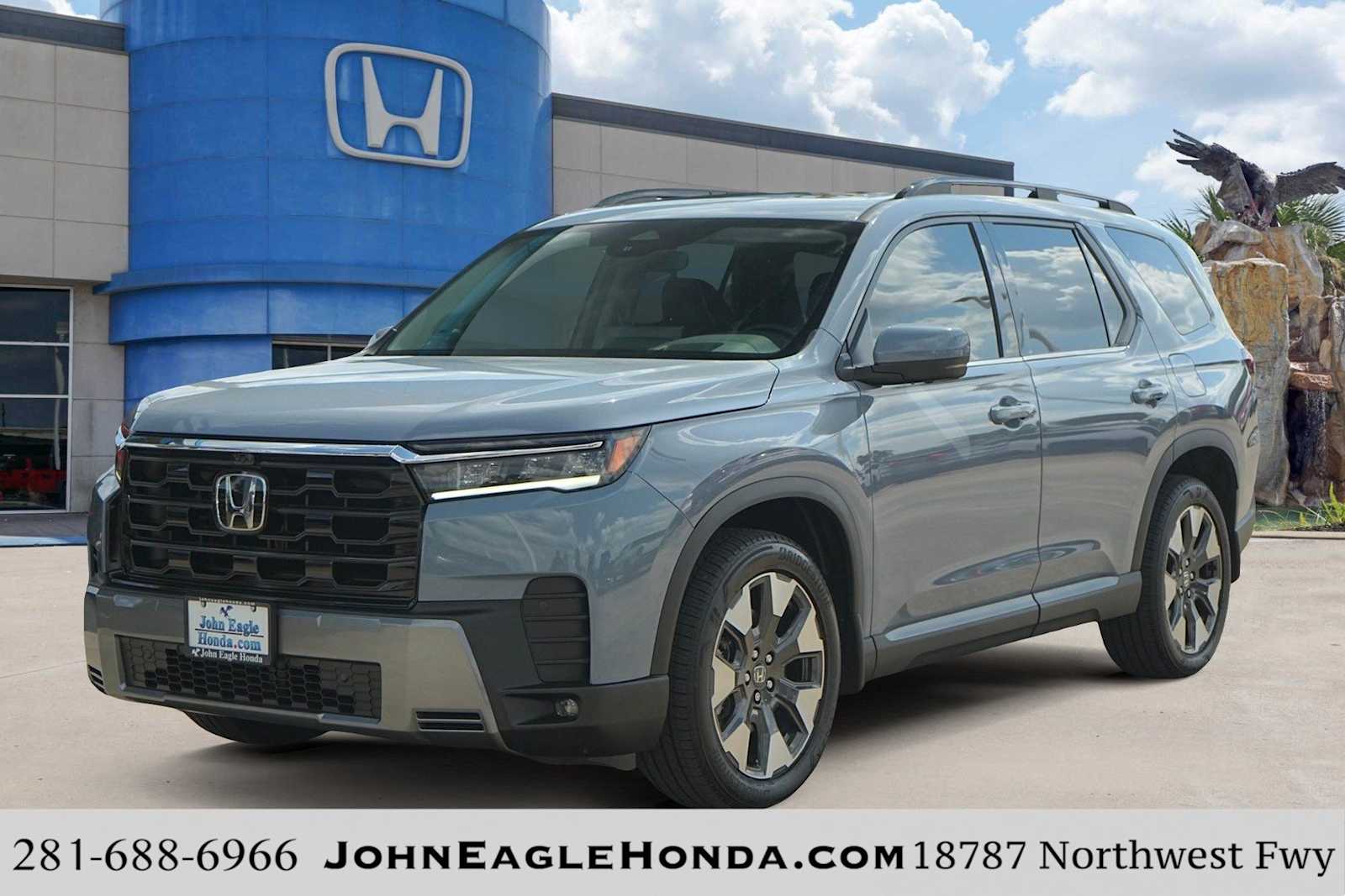 Sonic Gray Pearl 2026 Honda Pilot SUV / Crossover All-Wheel Drive Automatic