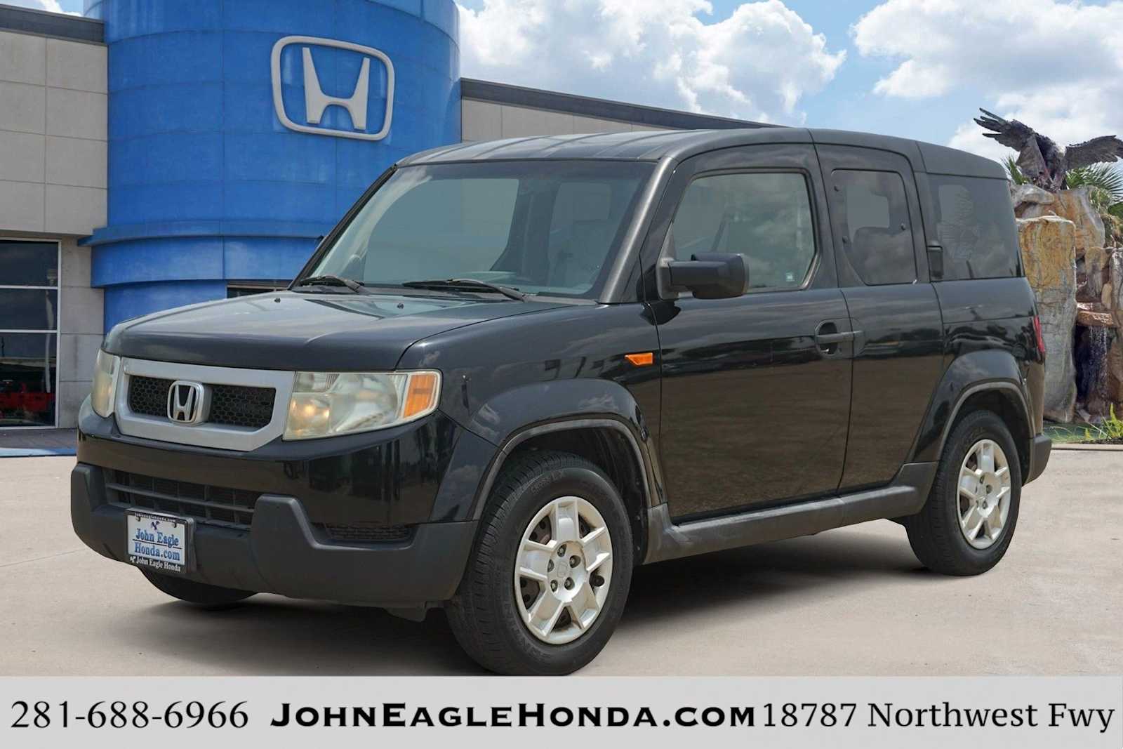 Black 2011 Honda Element SUV / Crossover Front-Wheel Drive 5-Speed Automatic
