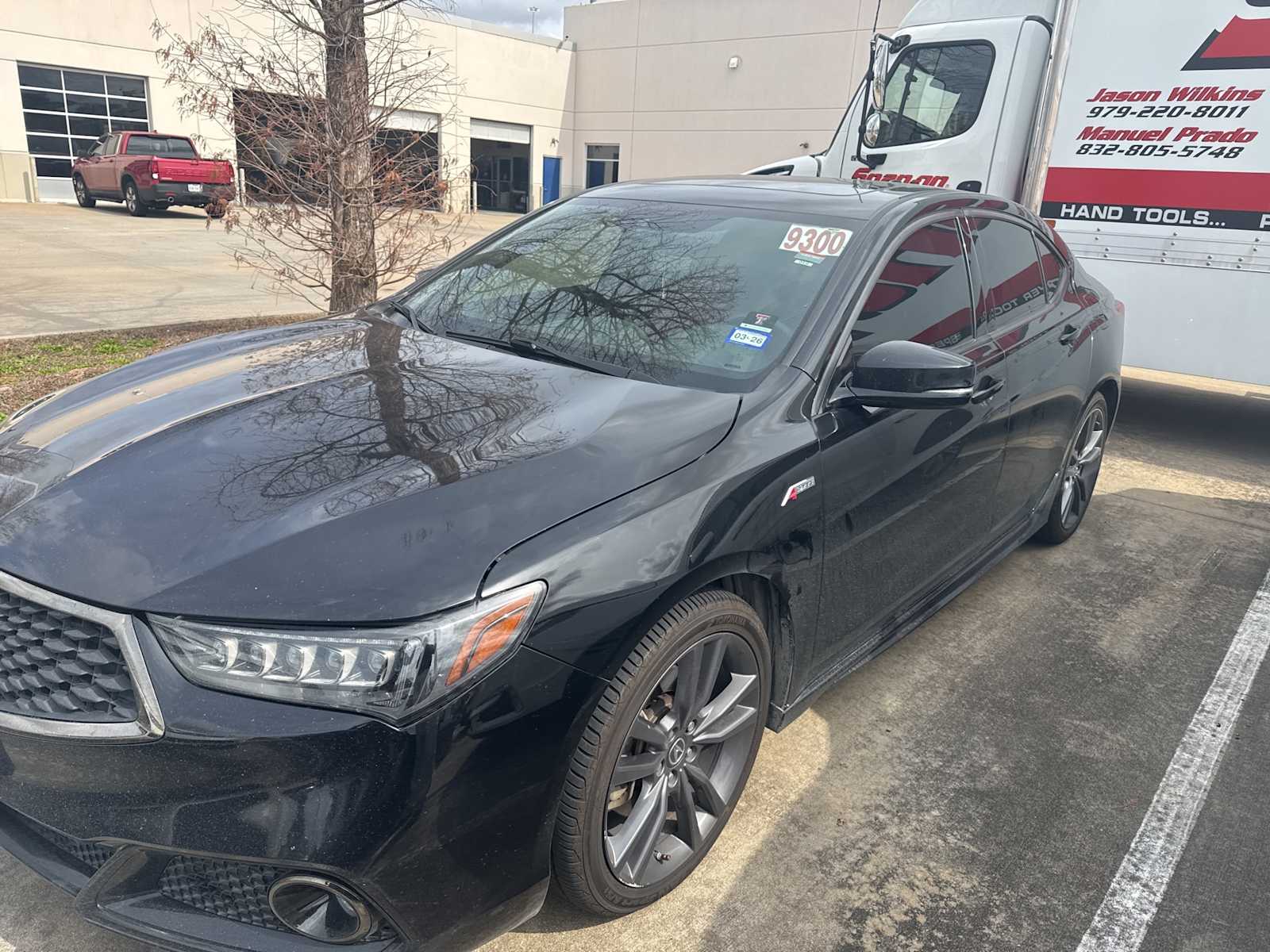 2018 Acura TLX w/A-SPEC Pkg Red Leather