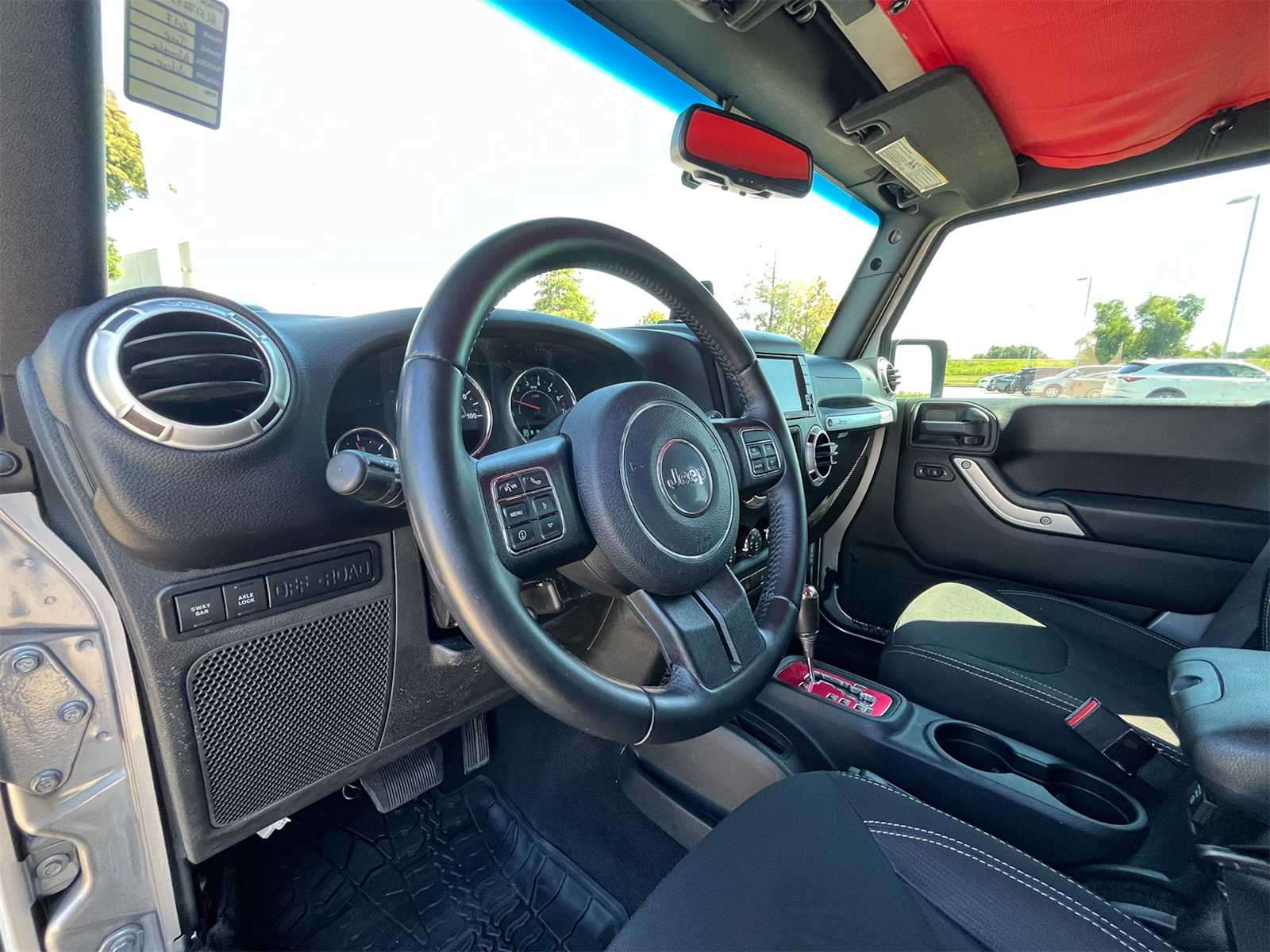 Used 2017 Jeep Wrangler Unlimited Rubicon with VIN 1C4BJWFG2HL517243 for sale in Houston, TX