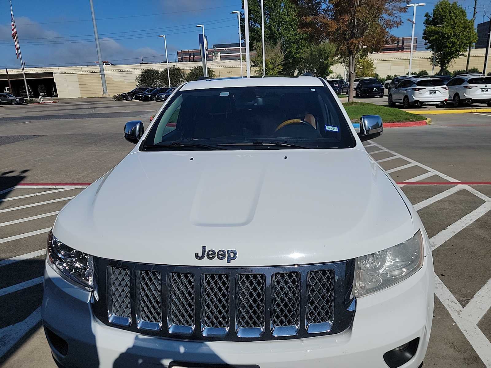 Used 2013 Jeep Grand Cherokee Overland with VIN 1C4RJFCG5DC542571 for sale in Houston, TX