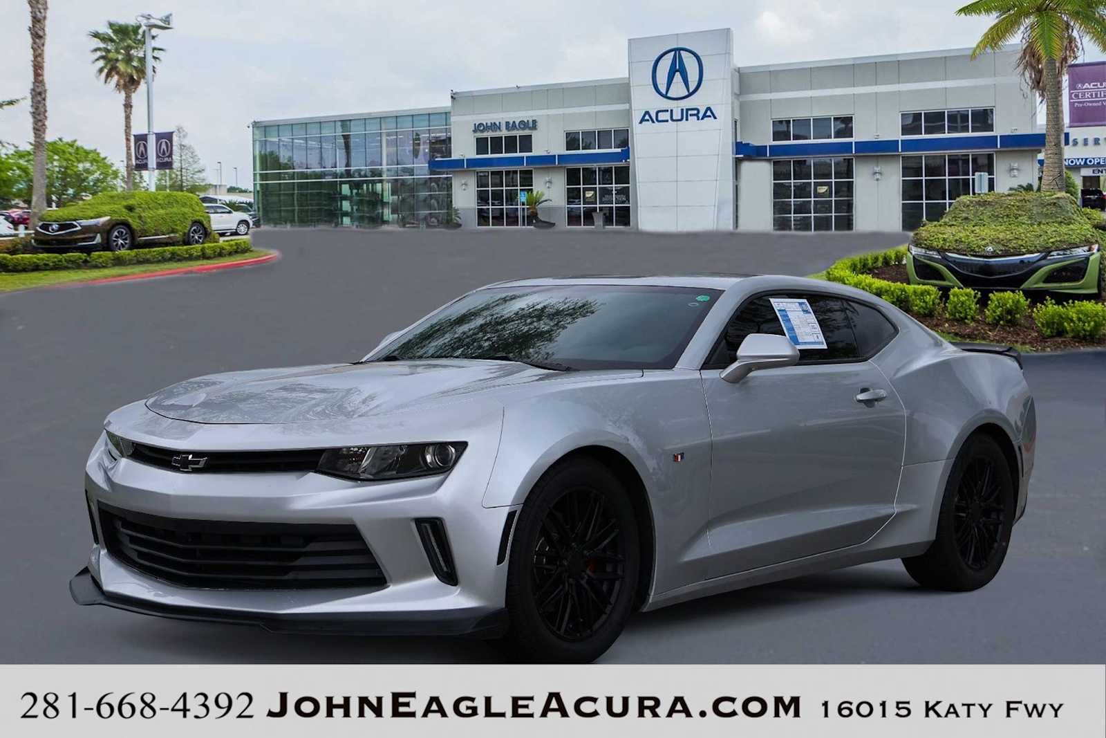 Silver Ice Metallic 2018 Chevrolet Camaro 1LT Coupe RWD Coupe Rear-Wheel Drive 8-Speed Automatic
