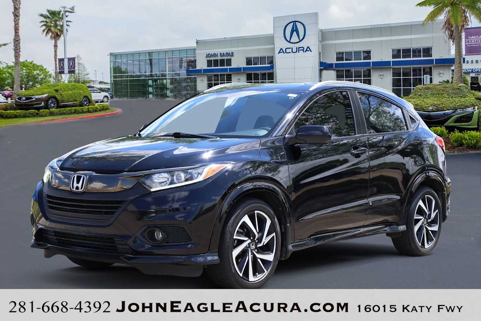 Crystal Black Pearl 2019 Honda HR-V Sport FWD SUV / Crossover Front-Wheel Drive Continuously Variable Transmission