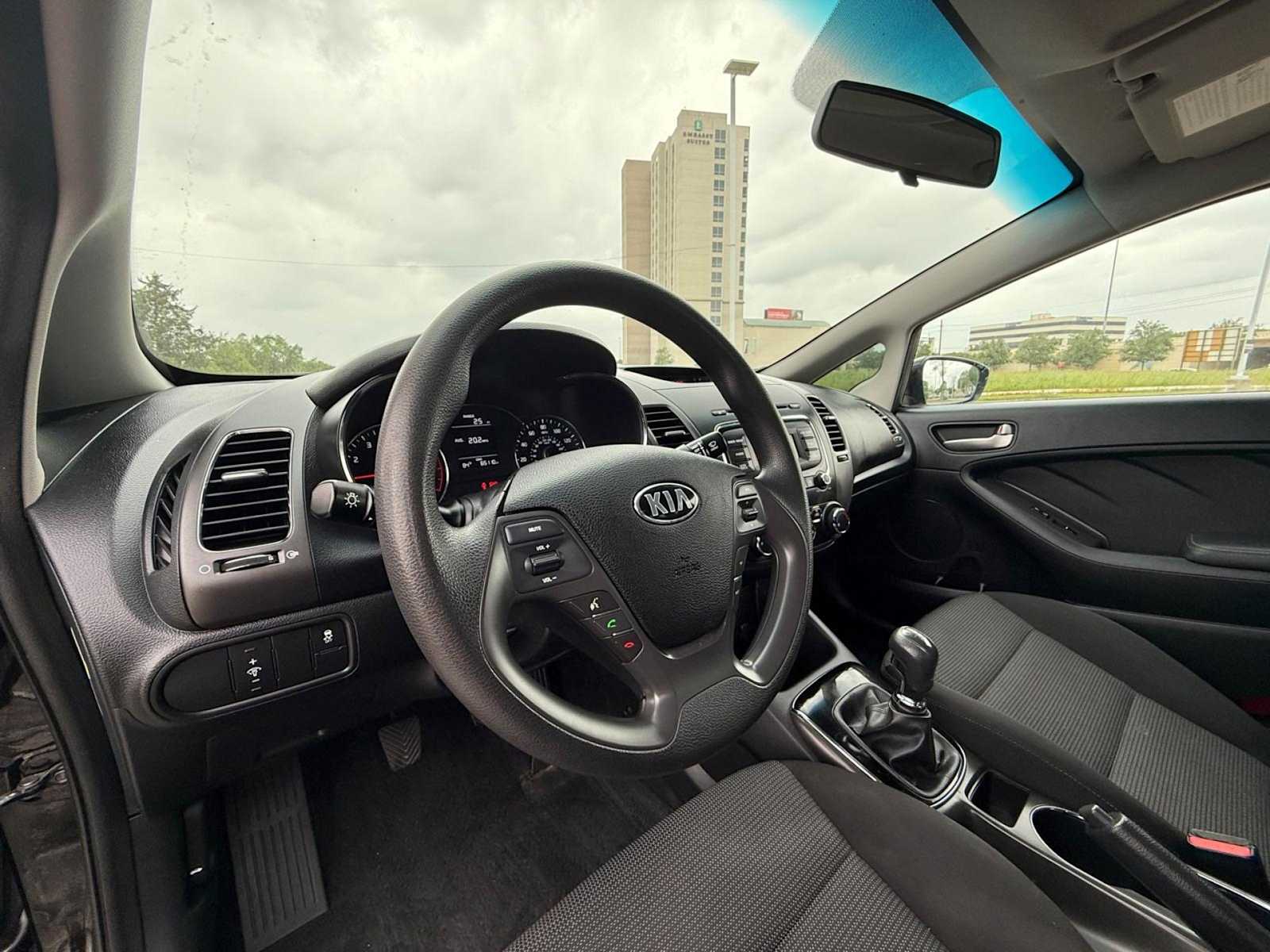 Used 2017 Kia Forte LX with VIN 3KPFK4A78HE096907 for sale in Houston, TX