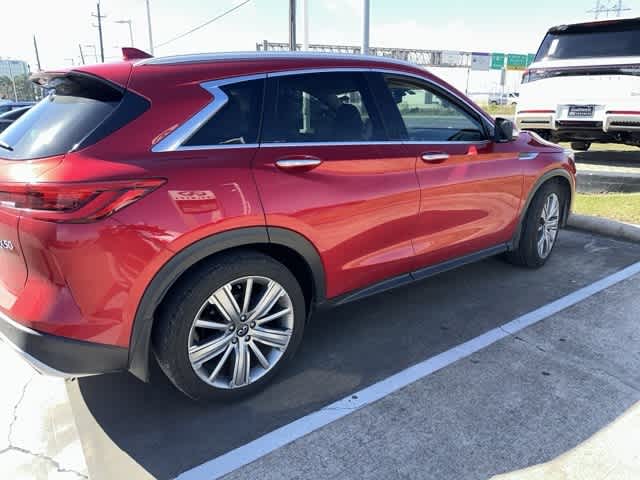 Used 2022 INFINITI QX50 Sensory with VIN 3PCAJ5EA5NF110020 for sale in Houston, TX