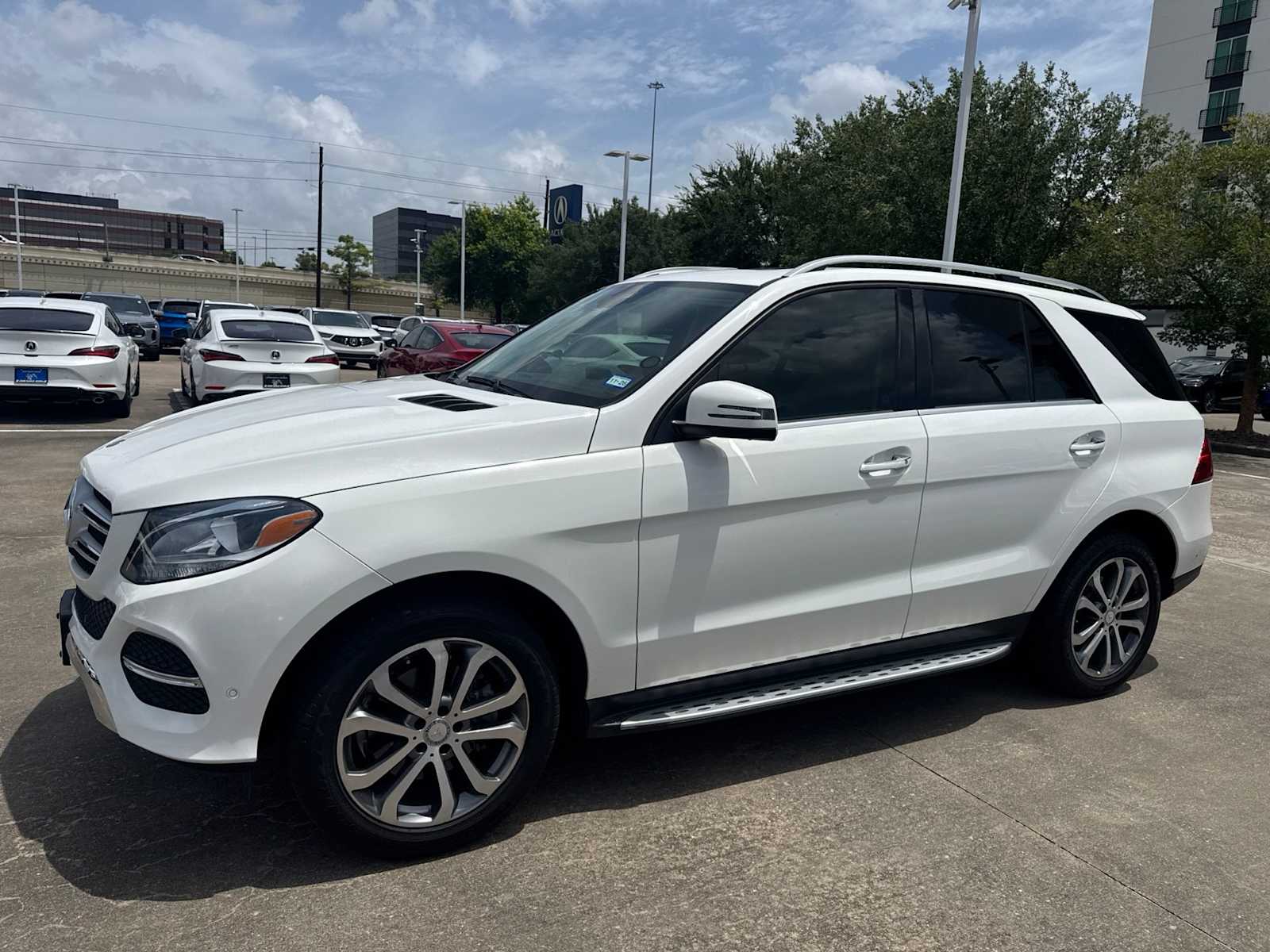 Polar White 2017 Mercedes-Benz GLE SUV / Crossover Rear-Wheel Drive Automatic